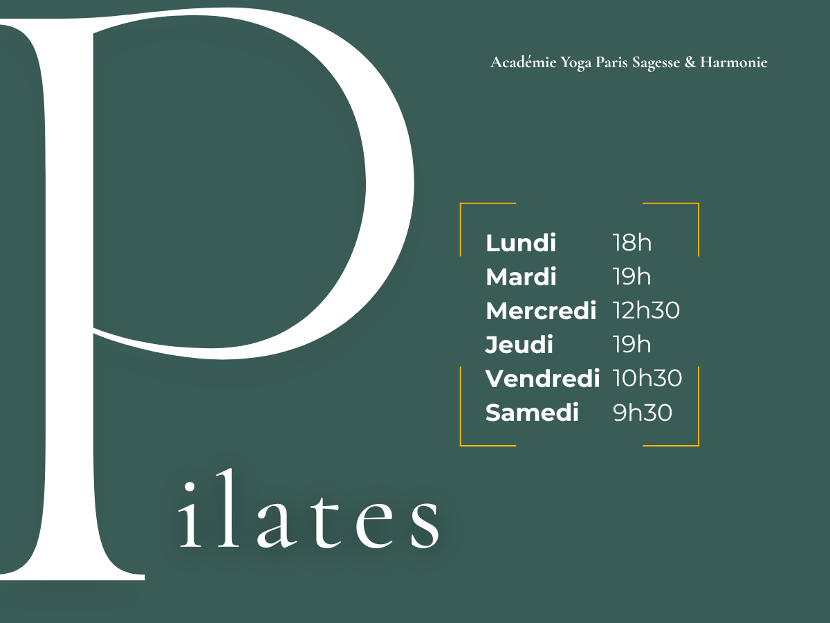 Les meilleurs cours de Pilates à Paris 15, Académie Yoga Paris – Sagesse & Harmonie