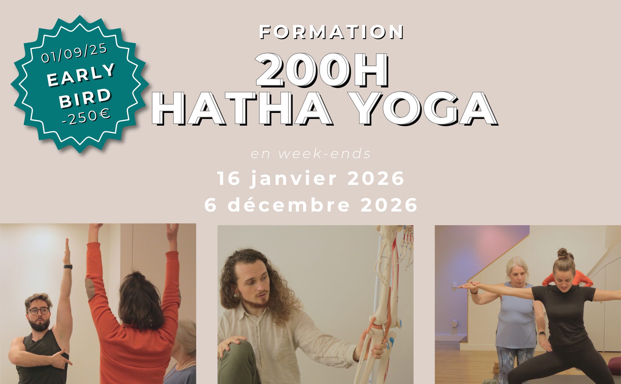 Formation 200h Hatha Yoga à Paris – Académie Yoga Sagesse & Harmonie